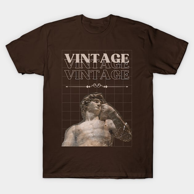 vintage greek god T-Shirt by Mobyyshop